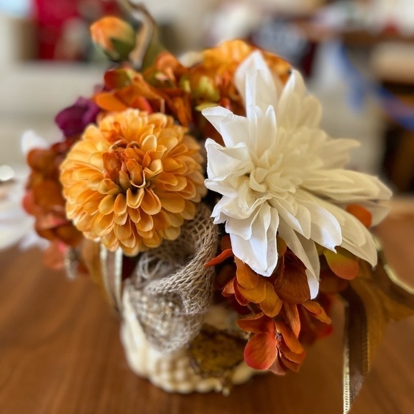 VINTAGE TURKEY PLANTER CENTERPIECE - Picture 7 of 10